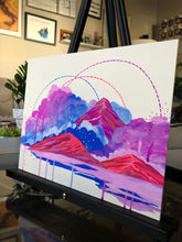 Load image into Gallery viewer, Dreamscape Gouache painting by StudioXFlo