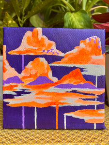 Tiny painting art for small spaces