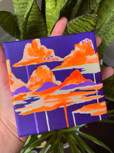Tiny painting art for small spaces